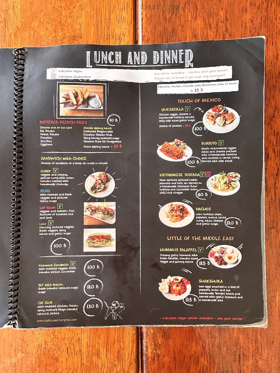 Menu Cat House Chiangmai-1