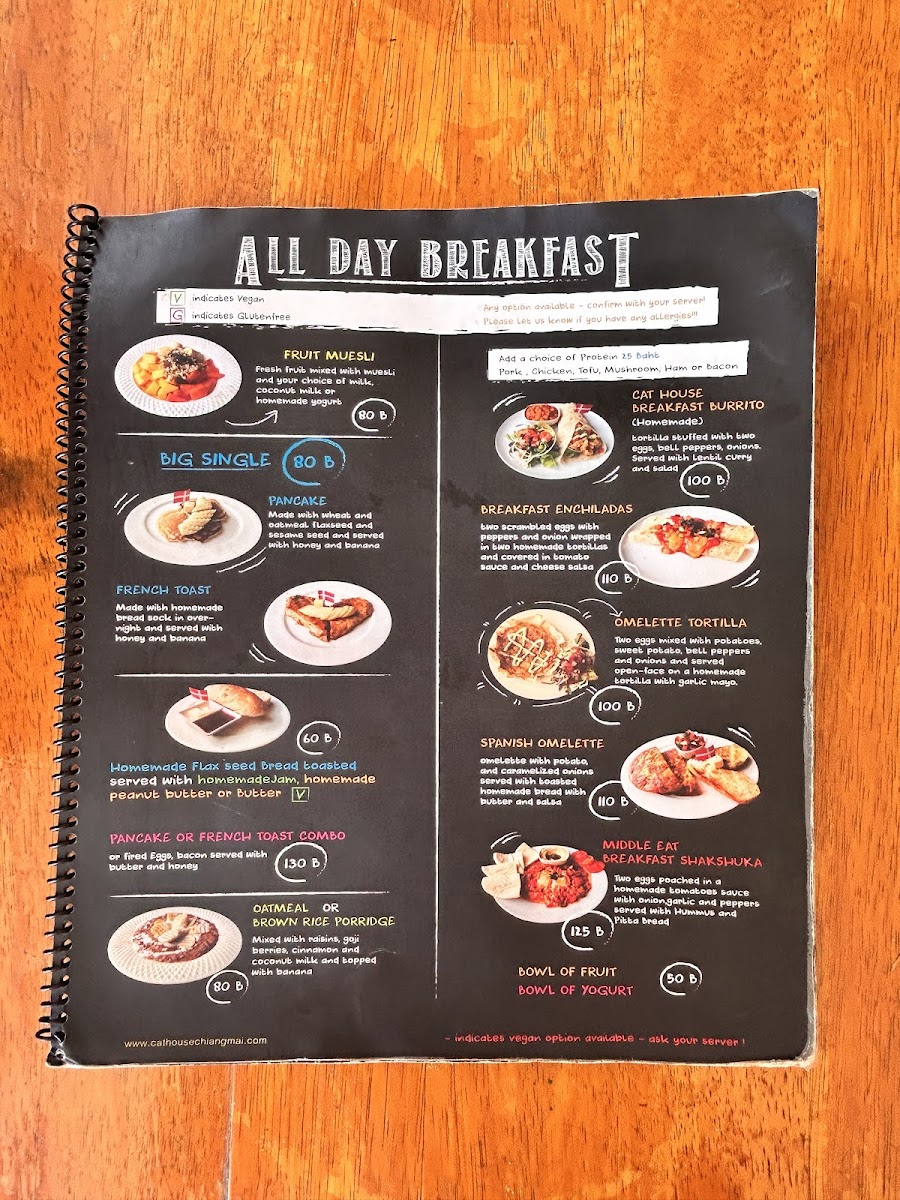 Menu Cat House Chiangmai-4