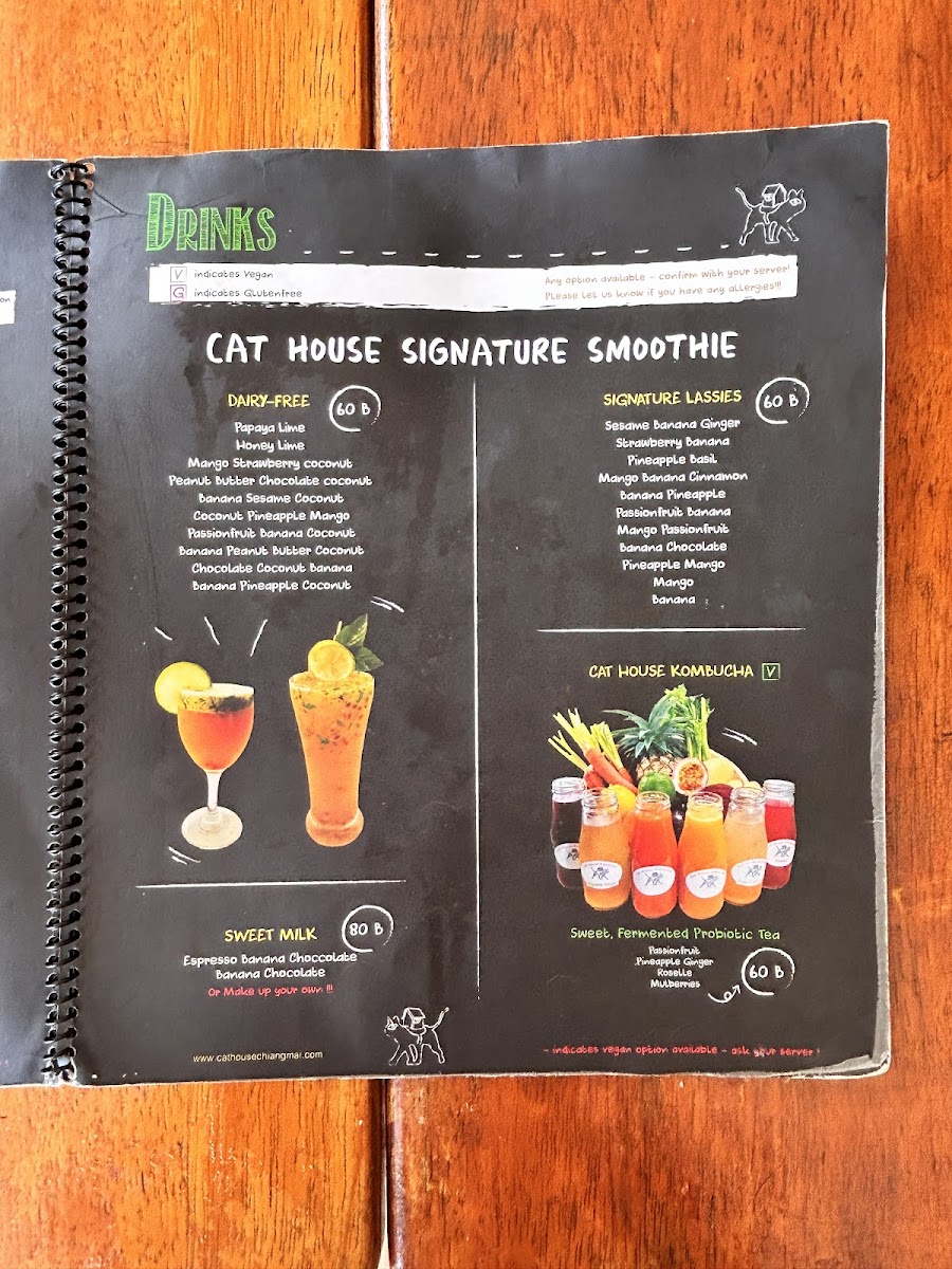 Menu Cat House Chiangmai-5